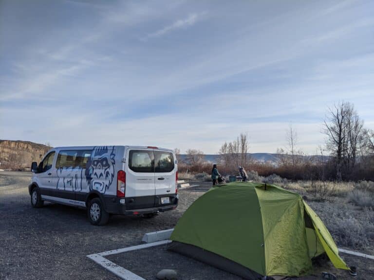 Camping-Tent-Van