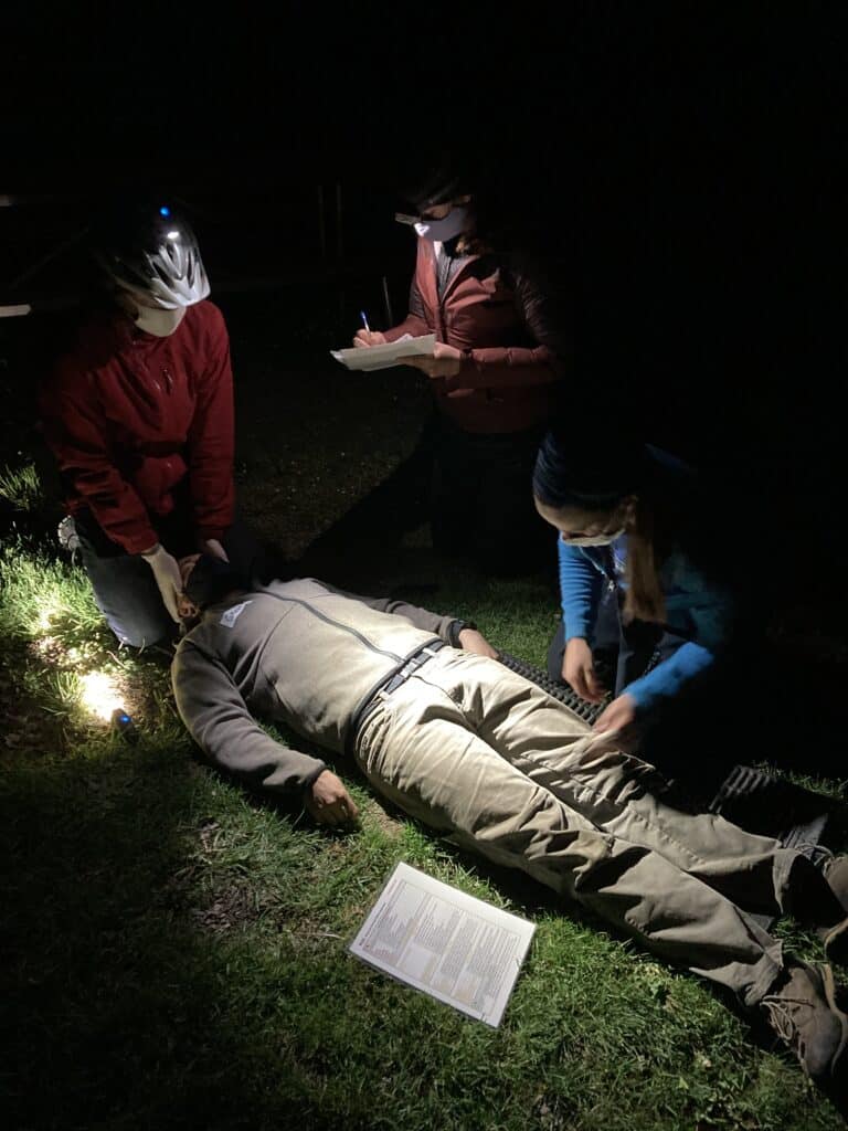 Wilderness First Aid Scenario