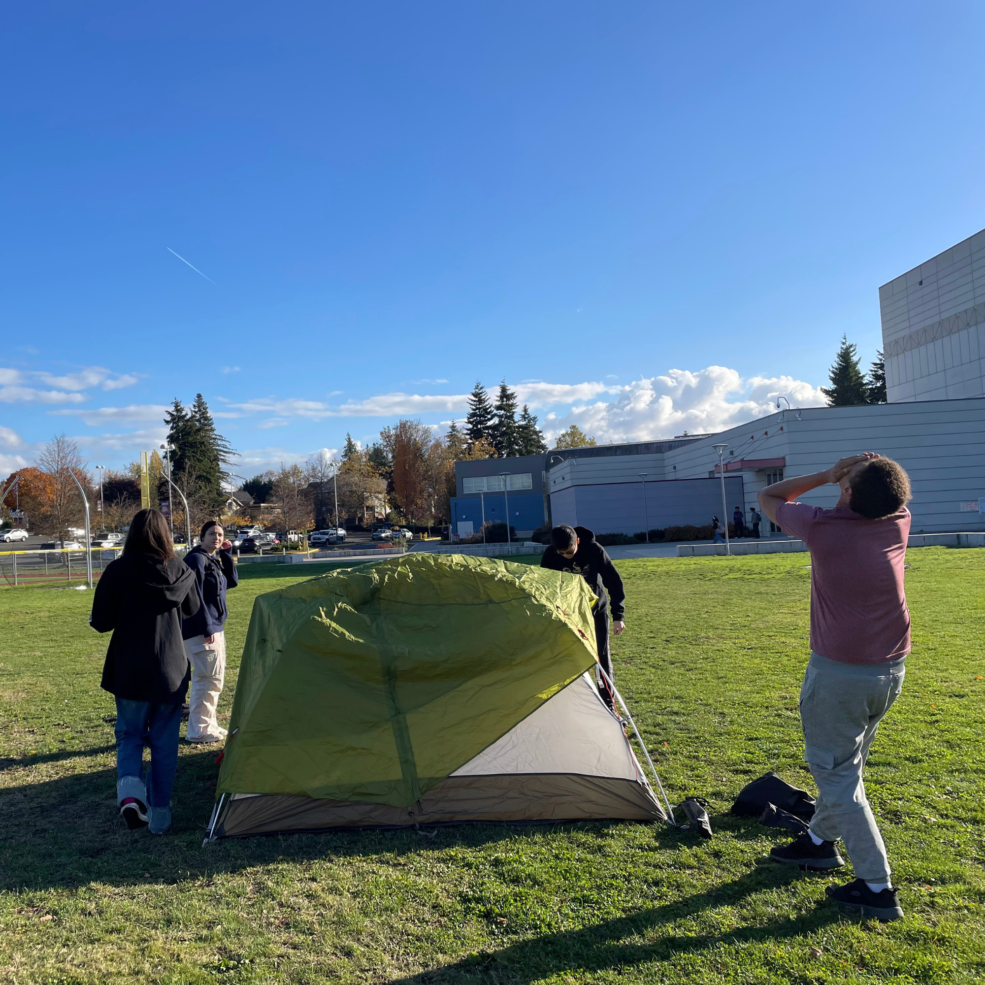 Tent Foster Setup